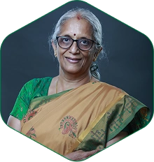 Portrait of Dr. Padmavati Ramachandran, Psychiatrist